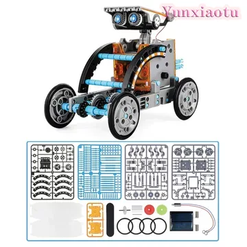 12-in-1 Solar Robot STEM Build - Stem Solar Robot Kit For Kids 评论和价格