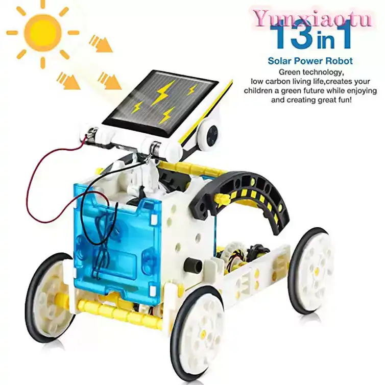 12-in-1 Solar Robot STEM Build - Stem Solar Robot Kit For Kids 评论和价格