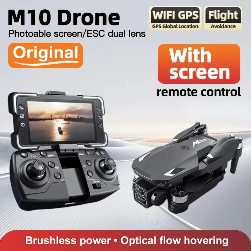 Original Drone M10 4K 5G HD Du - Fpv Brushless Rc Drone 4K 评论和价格
