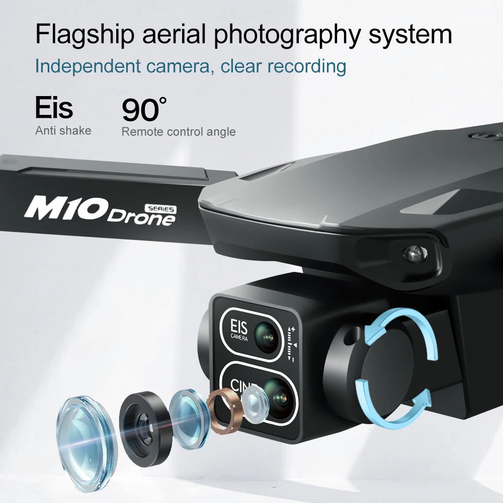 Original Drone M10 4K 5G HD Du - Fpv Brushless Rc Drone 4K 评论和价格