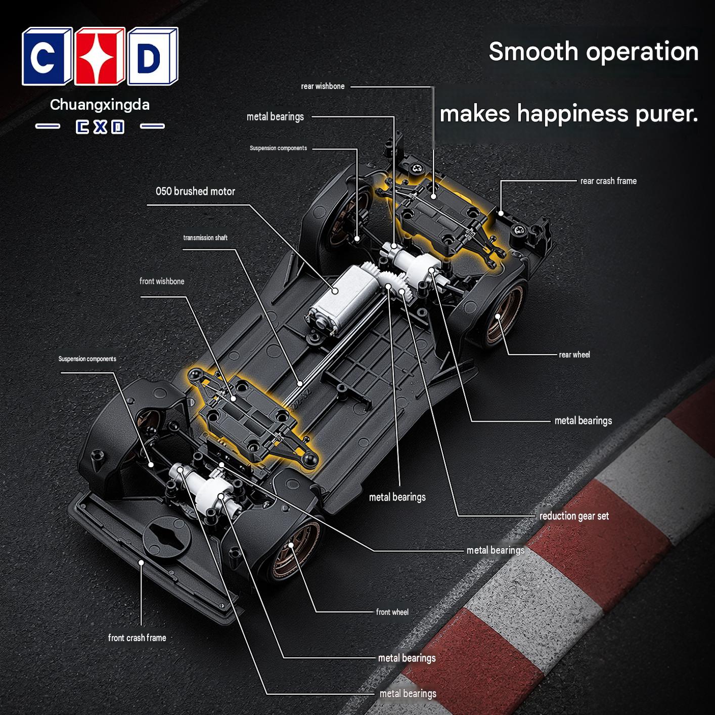 CXD2401 1/24 RC Drift Car 2.4G - Rc Drift Car 1 24 Scale 4Wd 评论和价格