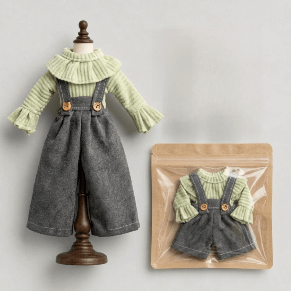 30cm Fit Doll Clothes Set Loli - Bjd Doll 1 6 Full Set With Clothes 评论和价格