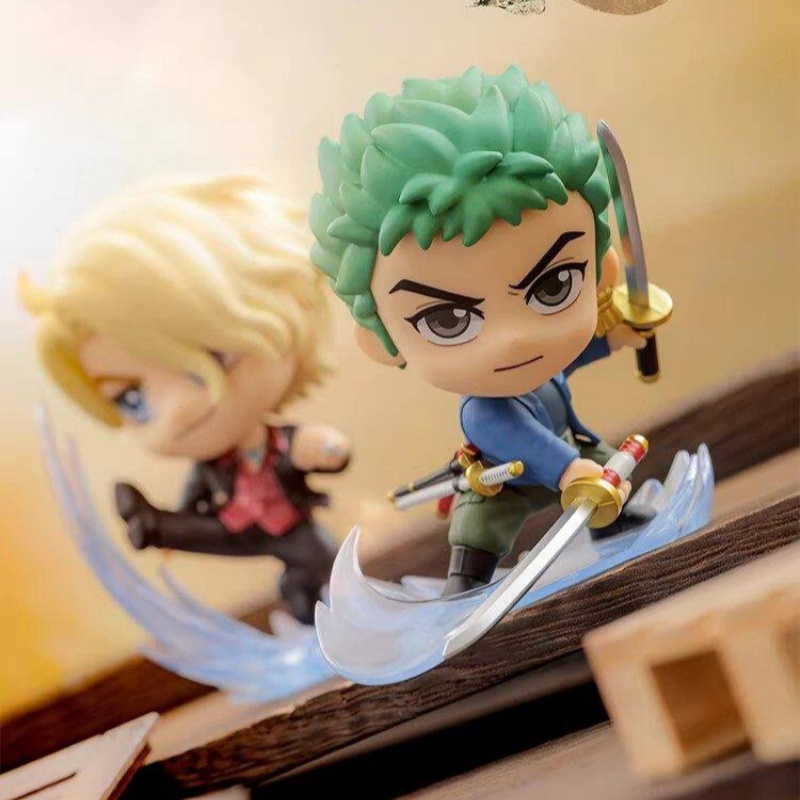 New Hot Toys One Piece Cosbi B - Anime Action Figure Blind Box 评论和价格
