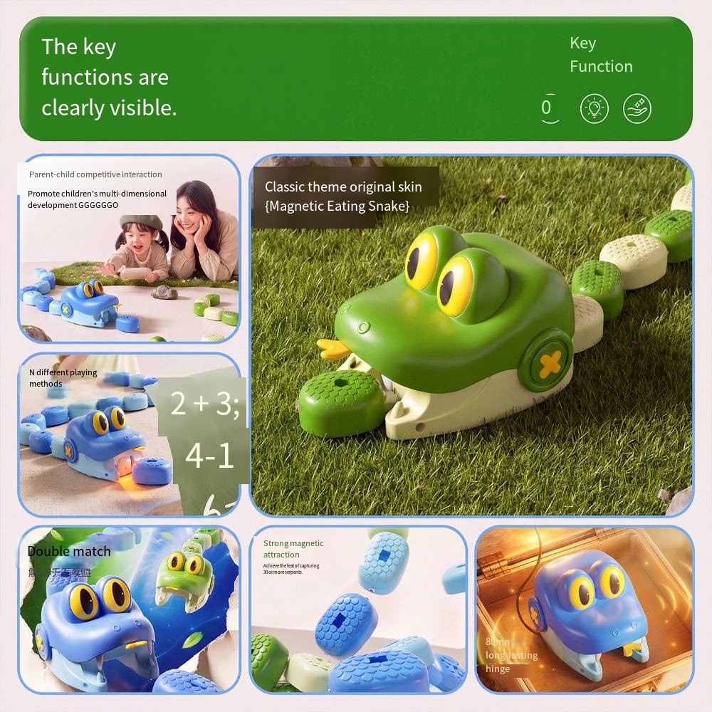 Remote Control Magnetic Eating - Educational Toys 评论和价格