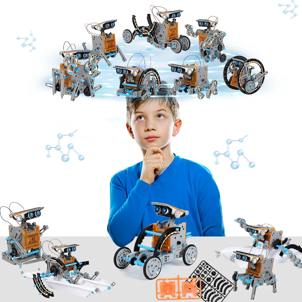 STEM 13-in-1 Education Solar R - Stem Solar Robot Kit For Kids 评论和价格