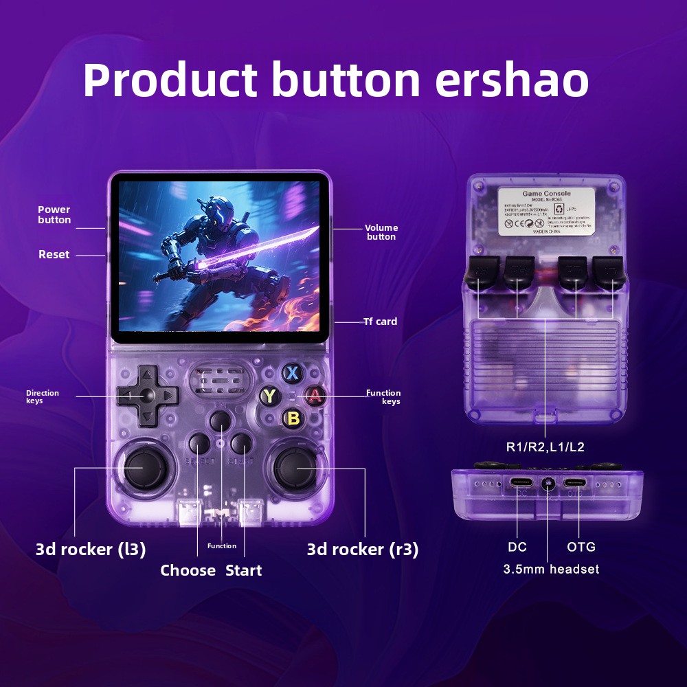 R36S Open Source Handheld Game - Retro Handheld Game Console R36S 评论和价格