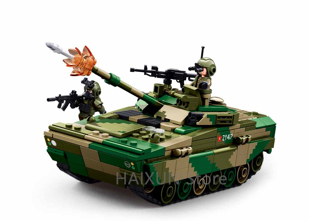 Sluban Building Boy ZBD-04AS A - Lego Compatible Military Tank 评论和价格