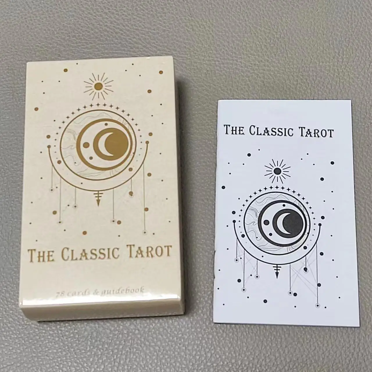 10.3*6cm The Classic Tarot 78  - Tarot Cards Deck With Guidebook 评论和价格