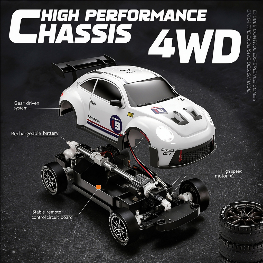 1:24 Scale Remote Control Car  - Rc Drift Car 1 24 Scale 4Wd 评论和价格