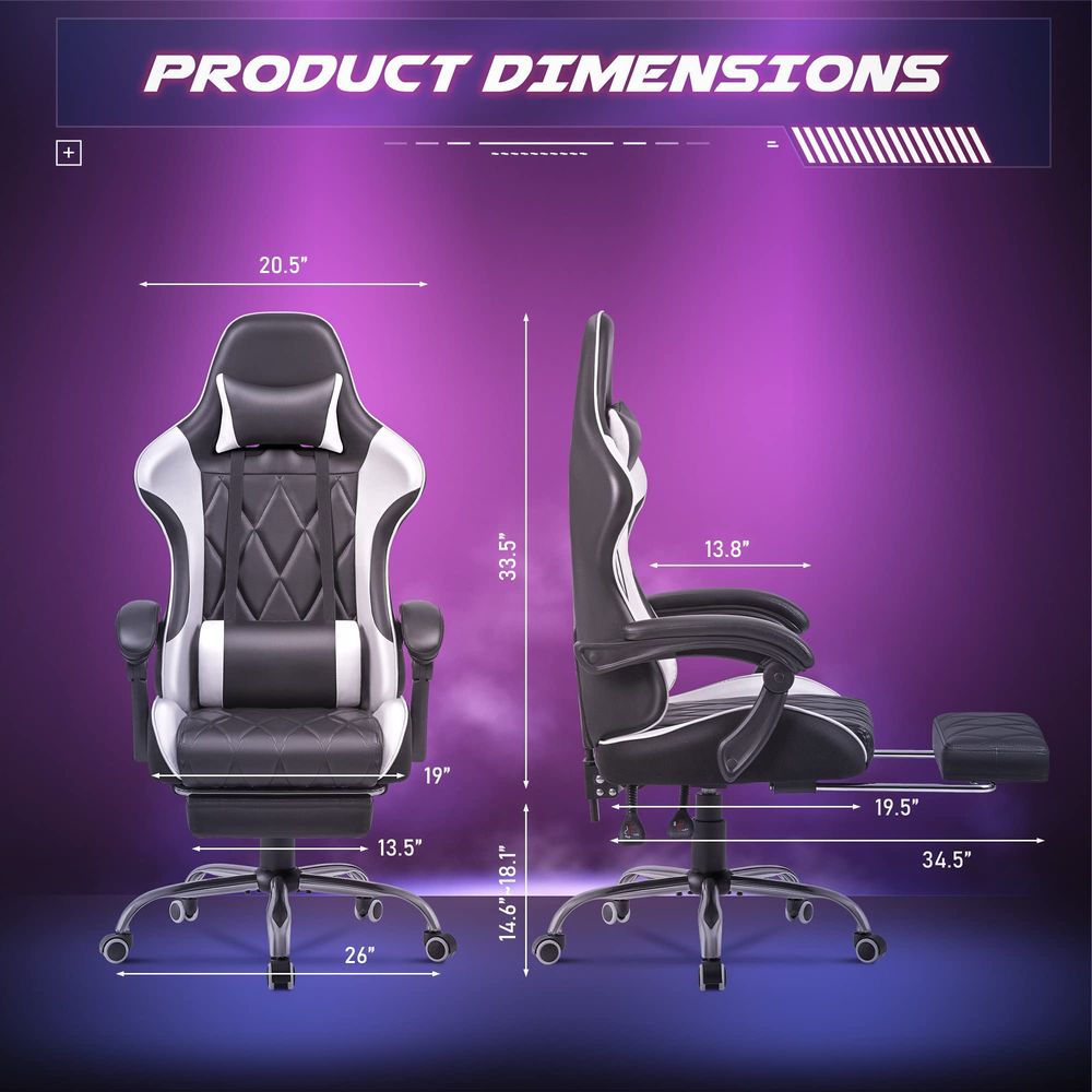 Gaming Chair, Computer Chair w - Video Games 评论和价格