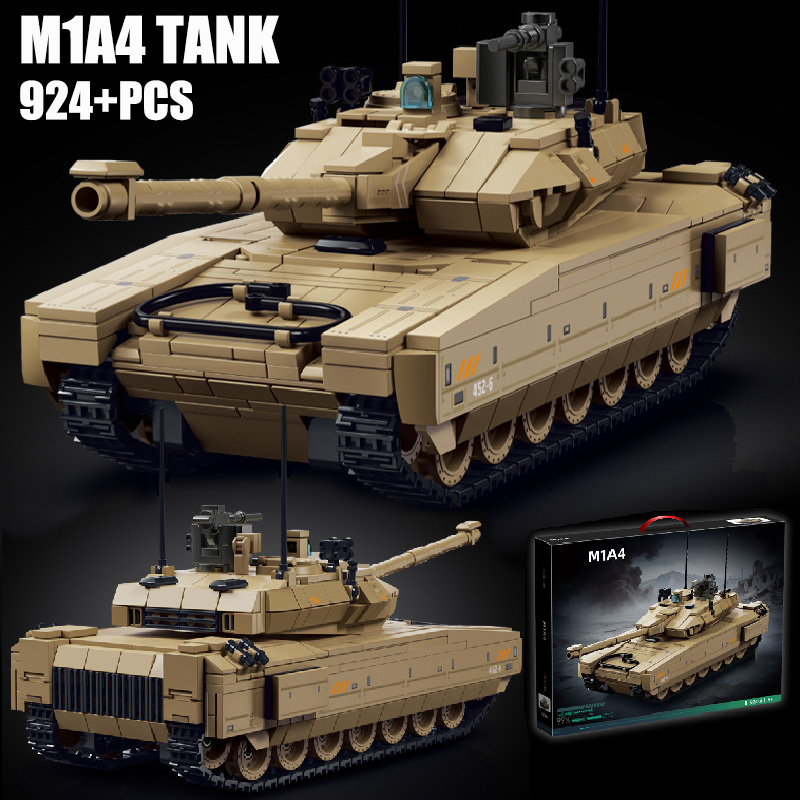 Military 924pcs Delta Force M1 - Lego Compatible Military Tank 评论和价格