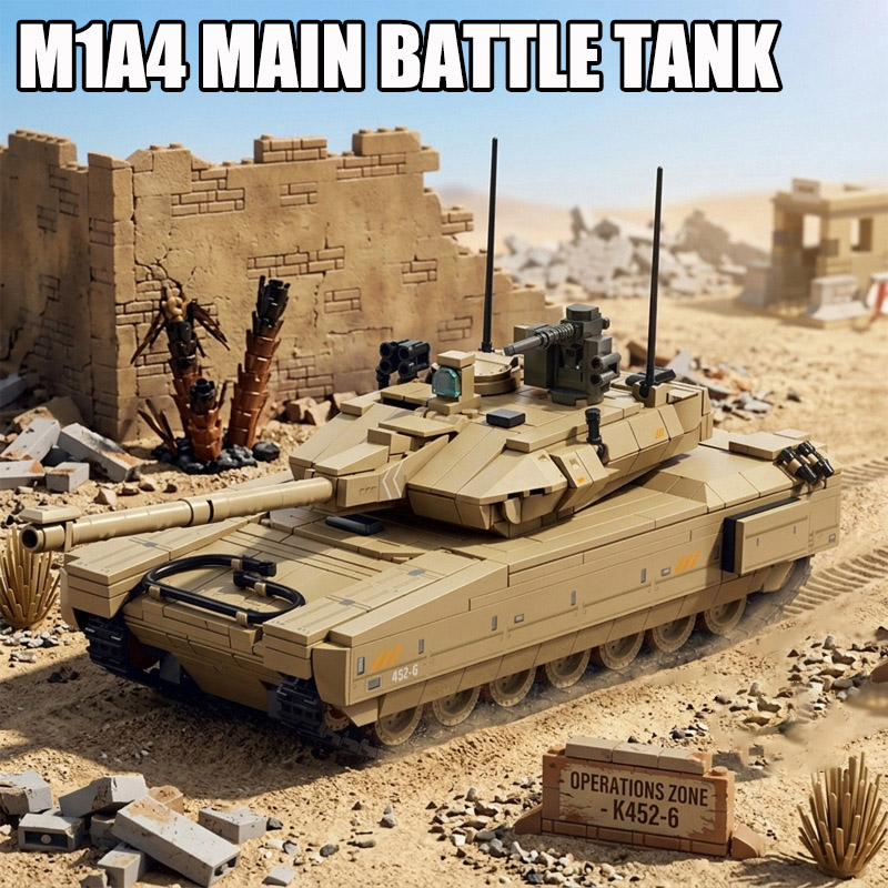 Military 924pcs Delta Force M1 - Lego Compatible Military Tank 评论和价格