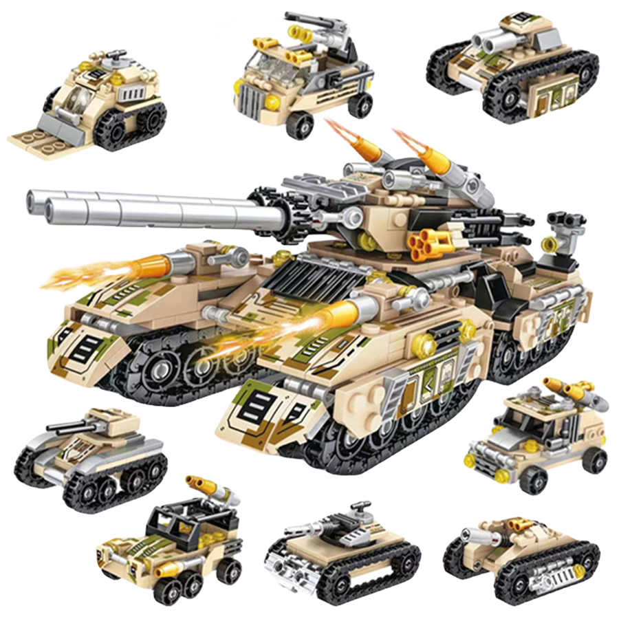 2026 WW Military Vehicle Tank  - Lego Compatible Military Tank 评论和价格