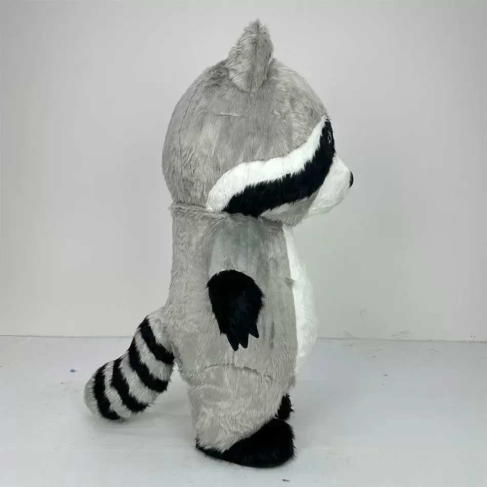 Grey Plush Inflatable Raccoon  - Dolls 评论和价格