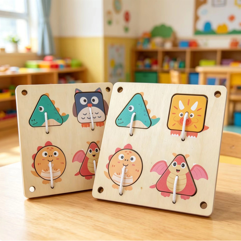 Montessori Wooden Busy Board D - Montessori Wooden Busy Board Toddler 评论和价格