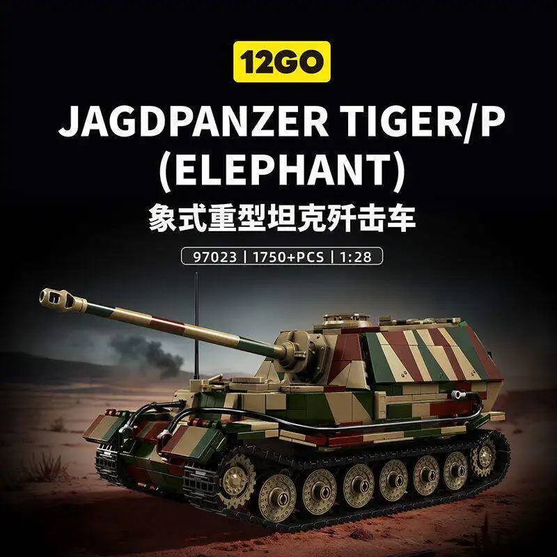 1750pcs 12GO 97023 Military Ta - Lego Compatible Military Tank 评论和价格