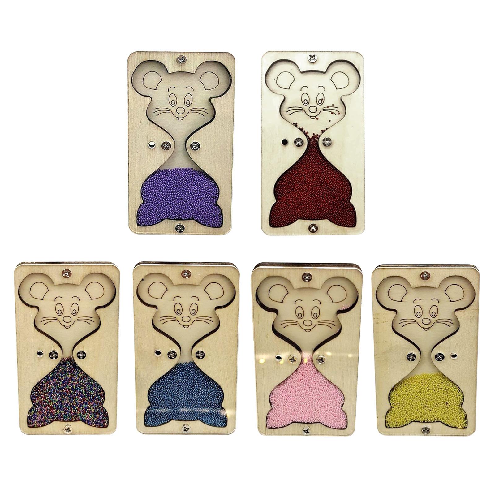 Child Busy Board Wooden Hourgl - Montessori Wooden Busy Board Toddler 评论和价格