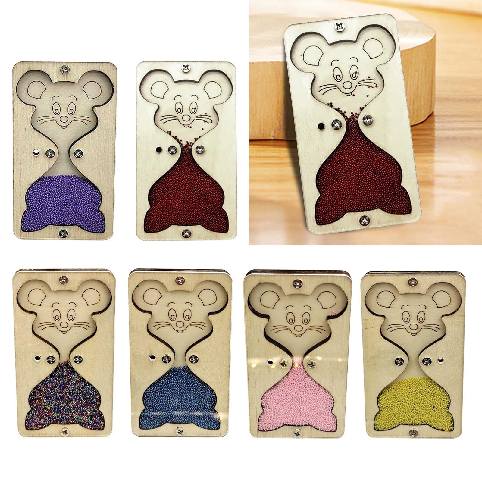 Child Busy Board Wooden Hourgl - Montessori Wooden Busy Board Toddler 评论和价格