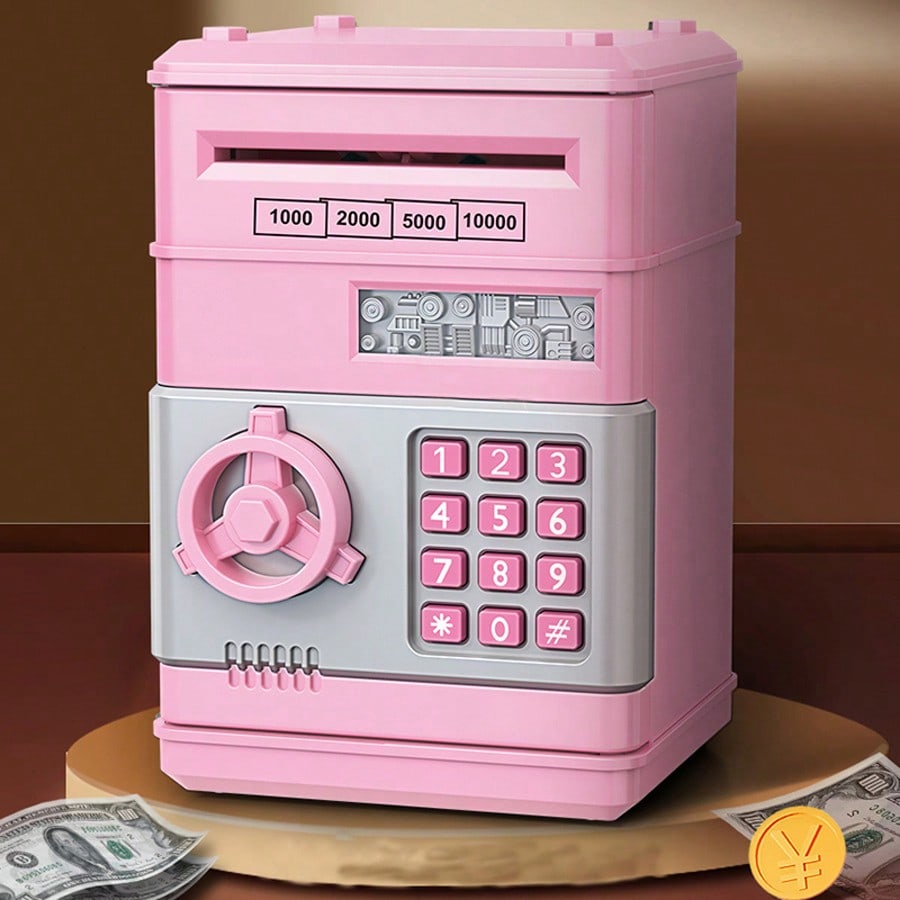 Kids Mini ATM Piggy Bank,Elect - Educational Toys 评论和价格