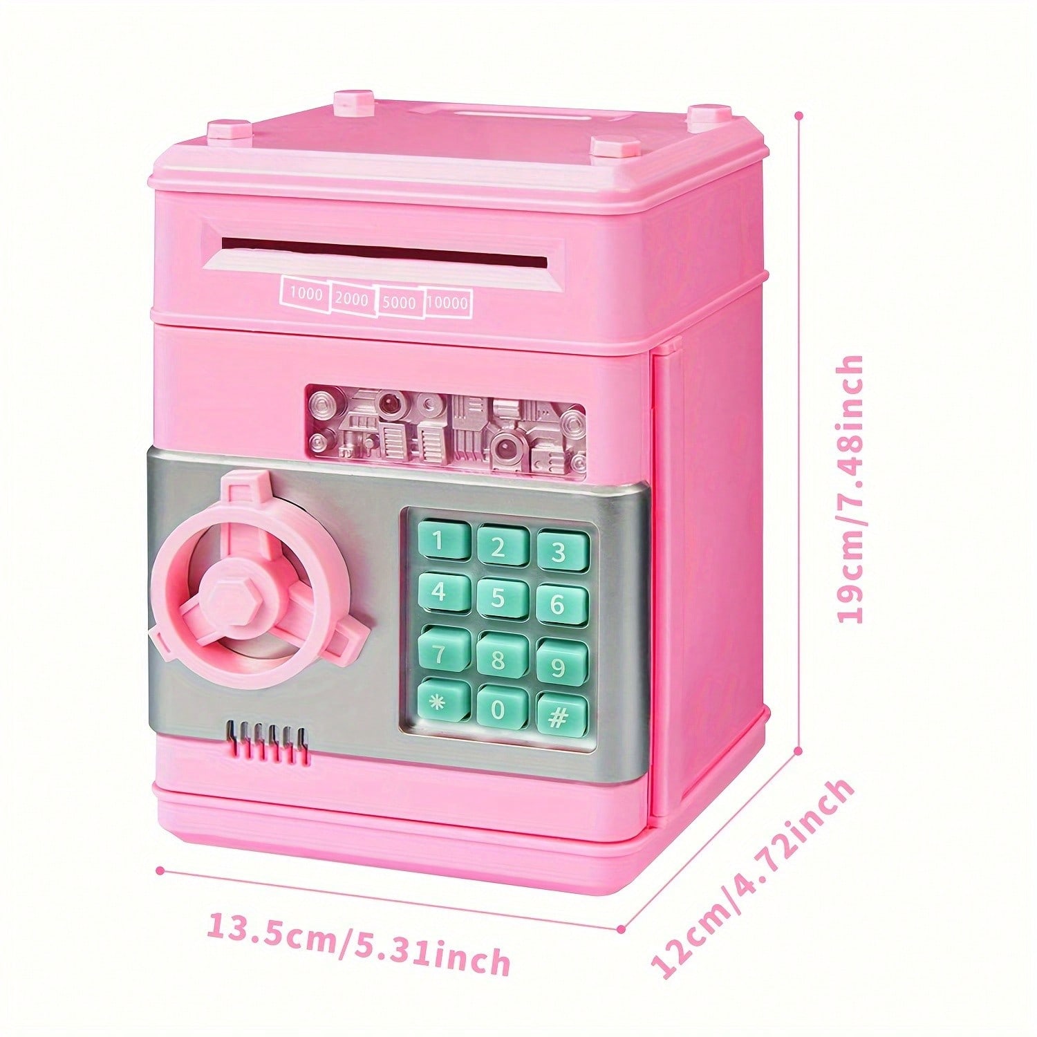 Kids Mini ATM Piggy Bank,Elect - Educational Toys 评论和价格